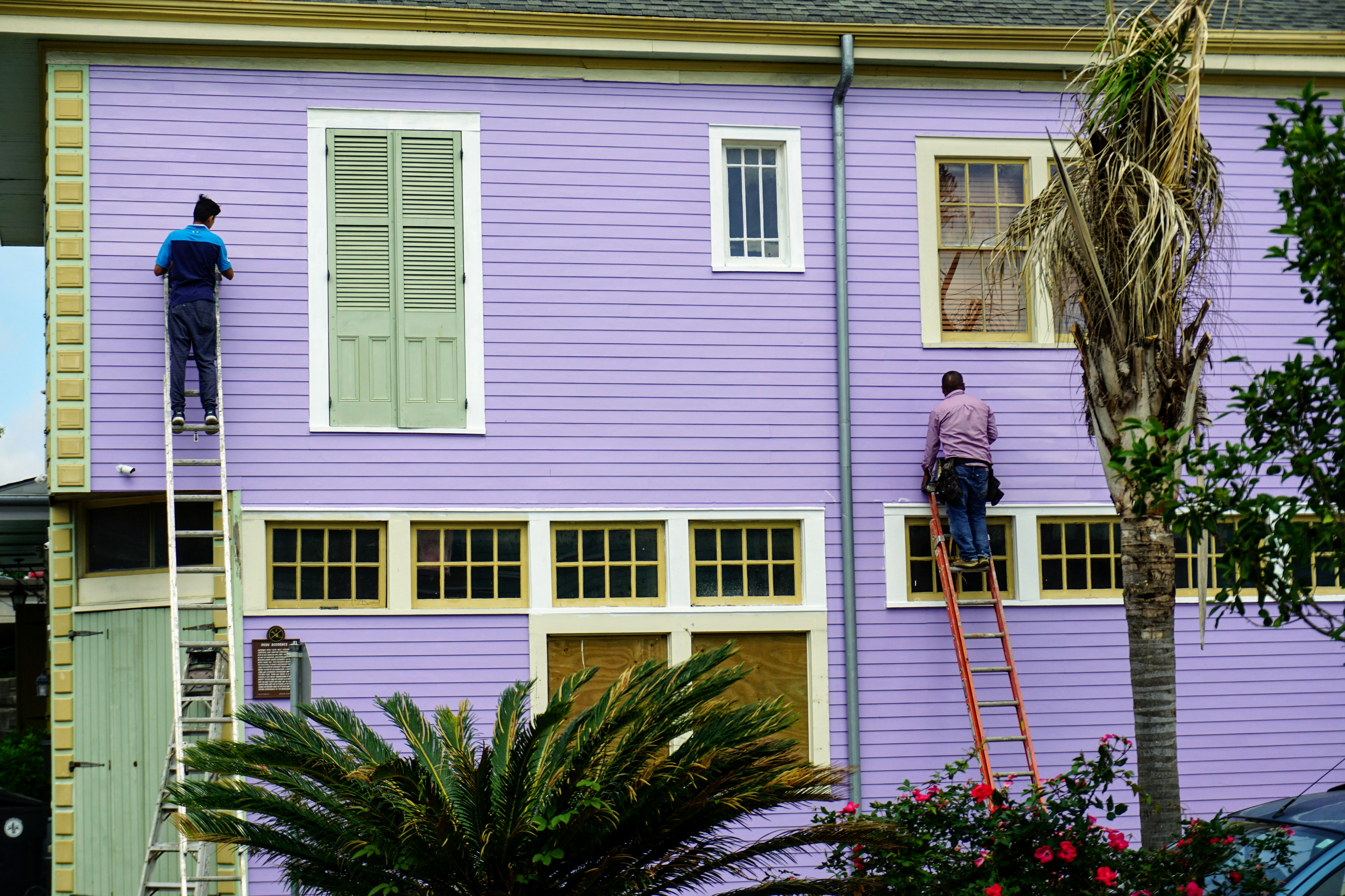 Exterior house painting